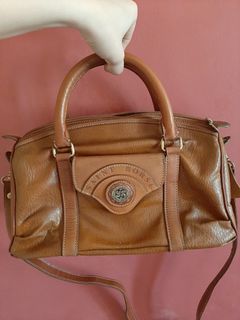 Vintage Saint Borse Leather Bag