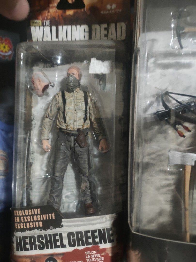 Walking dead mcfarlane (Category: Figurines & Statues) located in Bulacan. Submitted by dmx10santos (Listing ID 1293392727, Image 2). Description: 21 pieces figs more picture 5 pieces box set good condition lahat pm lang para masend ibang picture lalamove or shipping.