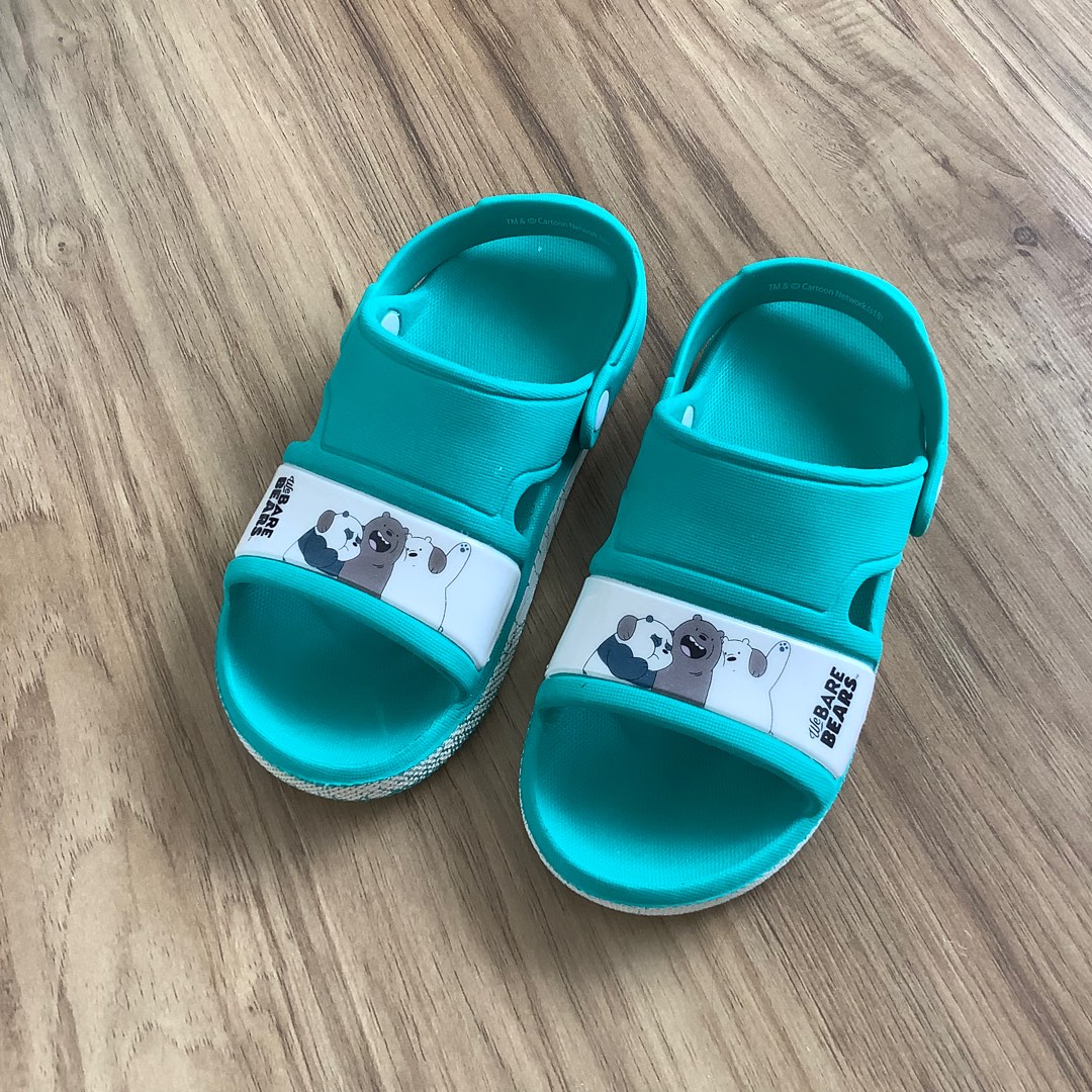 We Bare Bears Kids Sandals Babies Kids Babies Kids Fashion on Carousell