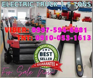 1.5 Ton portable battery operated electric forklift pallet jack truck