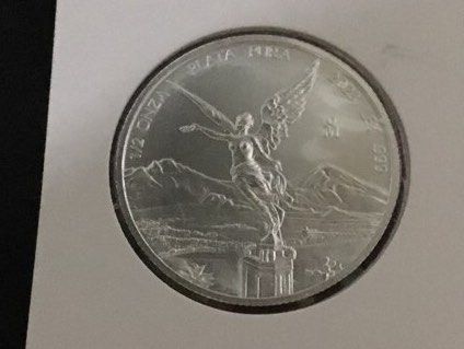 “2023”Mexican Libertad silver 1/2 “oz
