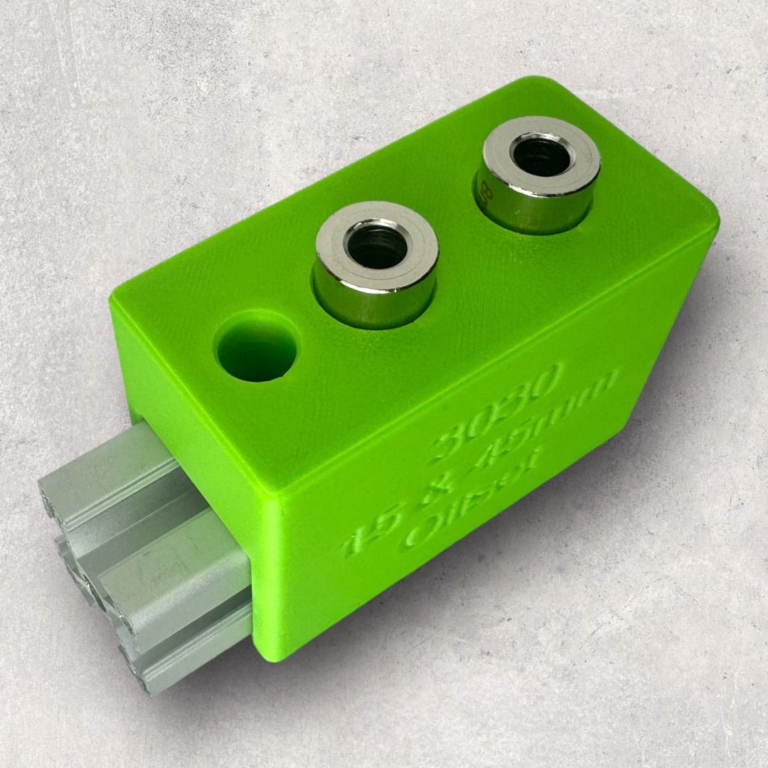 3030 15 & 45mm Offset Drilling Jig 30 Series Aluminum Extrusion ...