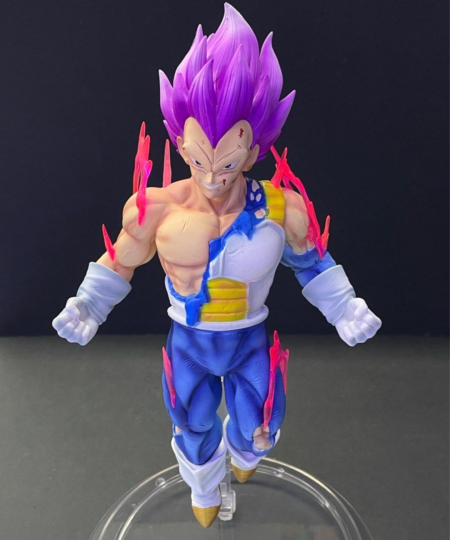 七龍珠 Dragon Ball 比達 自在極意 超藍 爆衫, 興趣及遊戲, 玩具 & 遊戲類 - Carousell