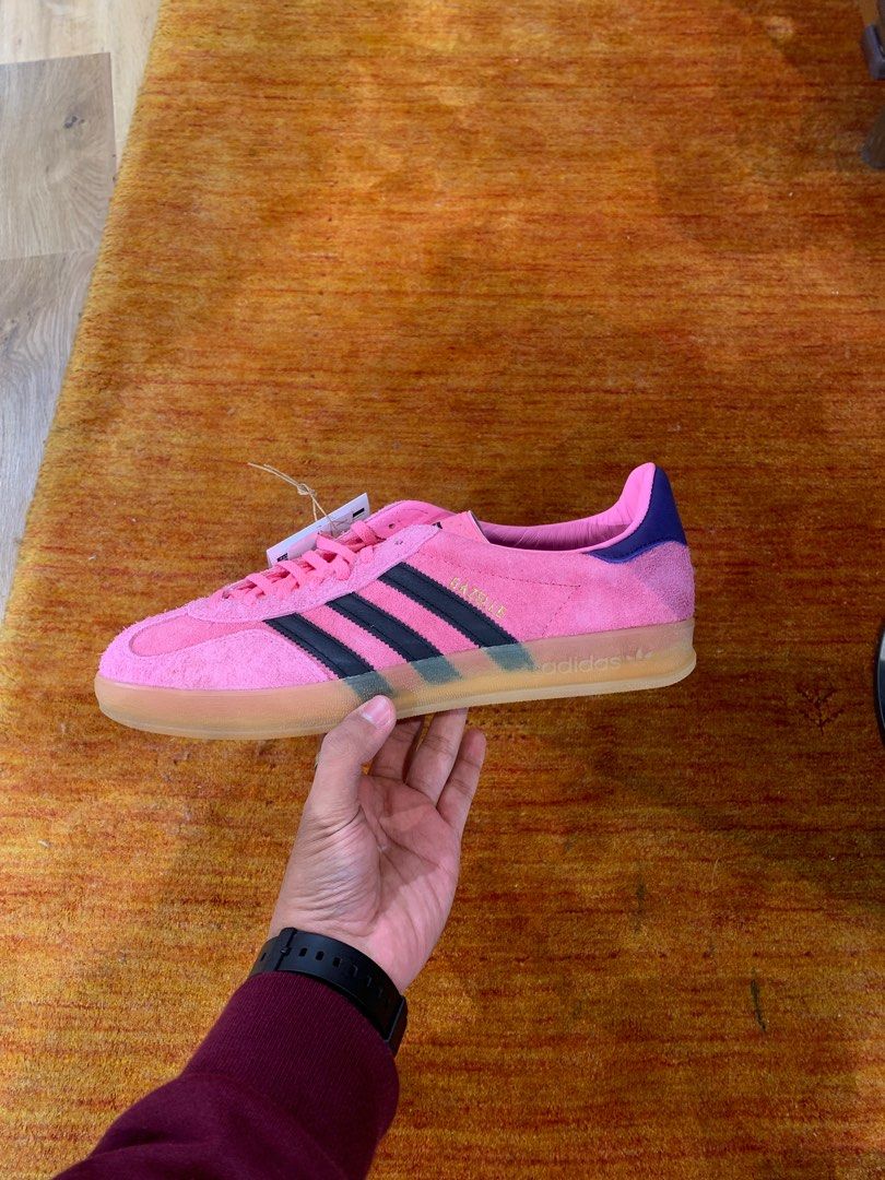 adidas gazelle silver green womens Adidas Gazelle Indoor 'Pink Velvet' (Women's) – The Attic main image 1