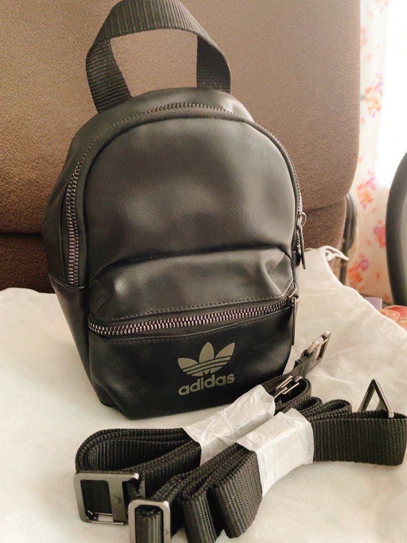 Adidas Leather Mini Backpack