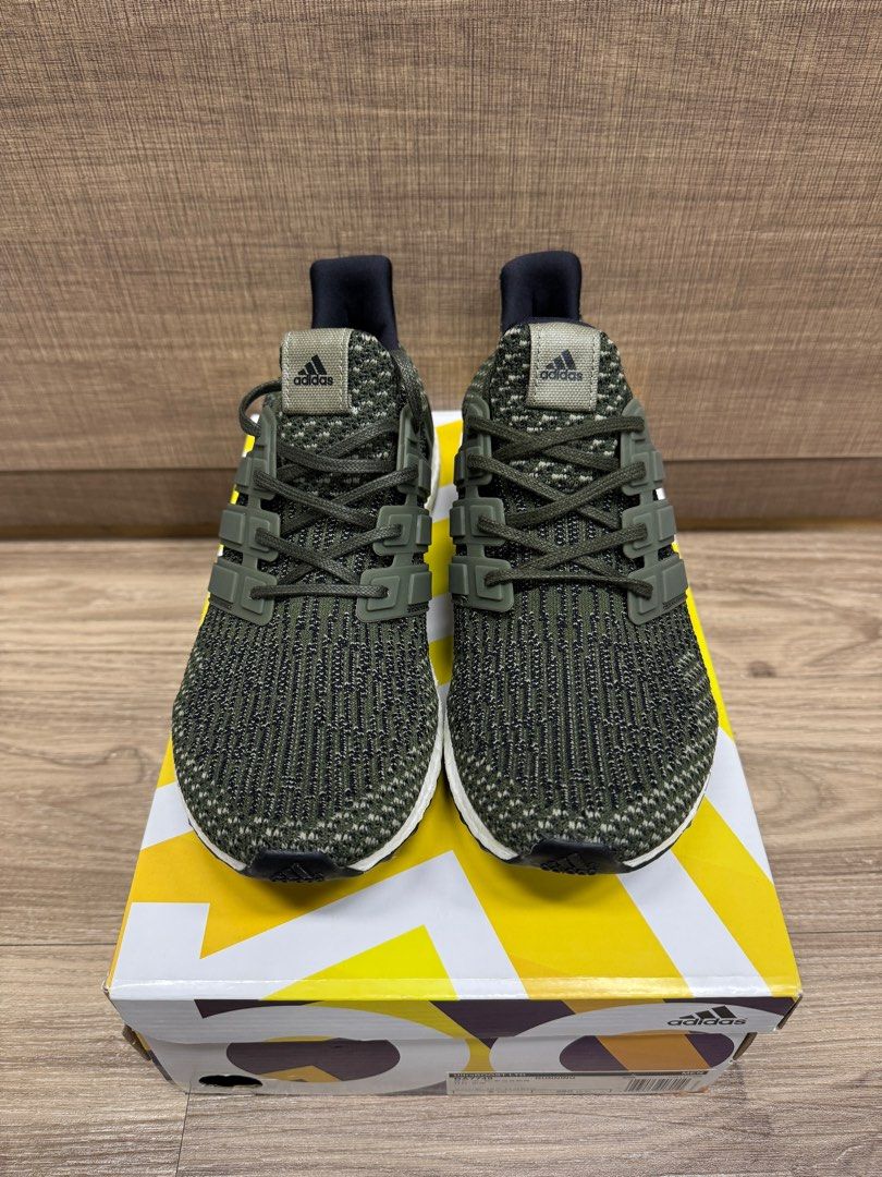 adidas gazelle silver green womens adidas Ultra Boost 1.0 ATR Olive Strata Shadow Olive Lucid Lemon –  YankeeKicks Online main image 0