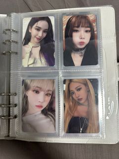 Aespa Girls Complete Photocards and Album Real World Ver