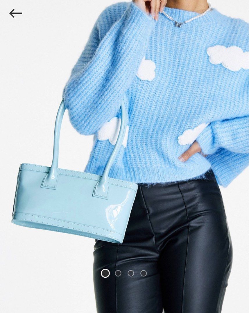 ASOS baby blue shoulder bag Women s Fashion Bags Wallets Shoulder Bags on Carousell