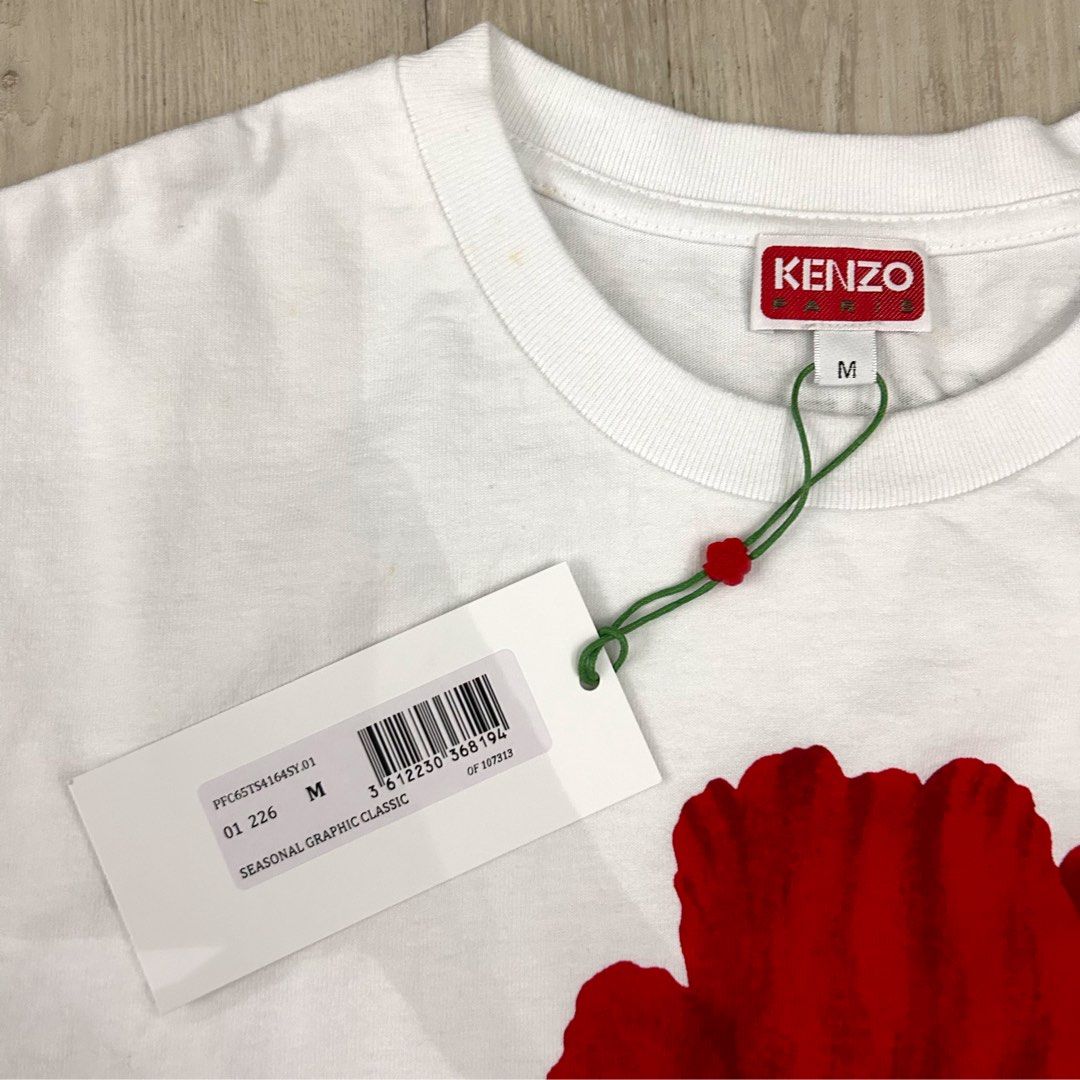 Kenzo flower tag jacket online