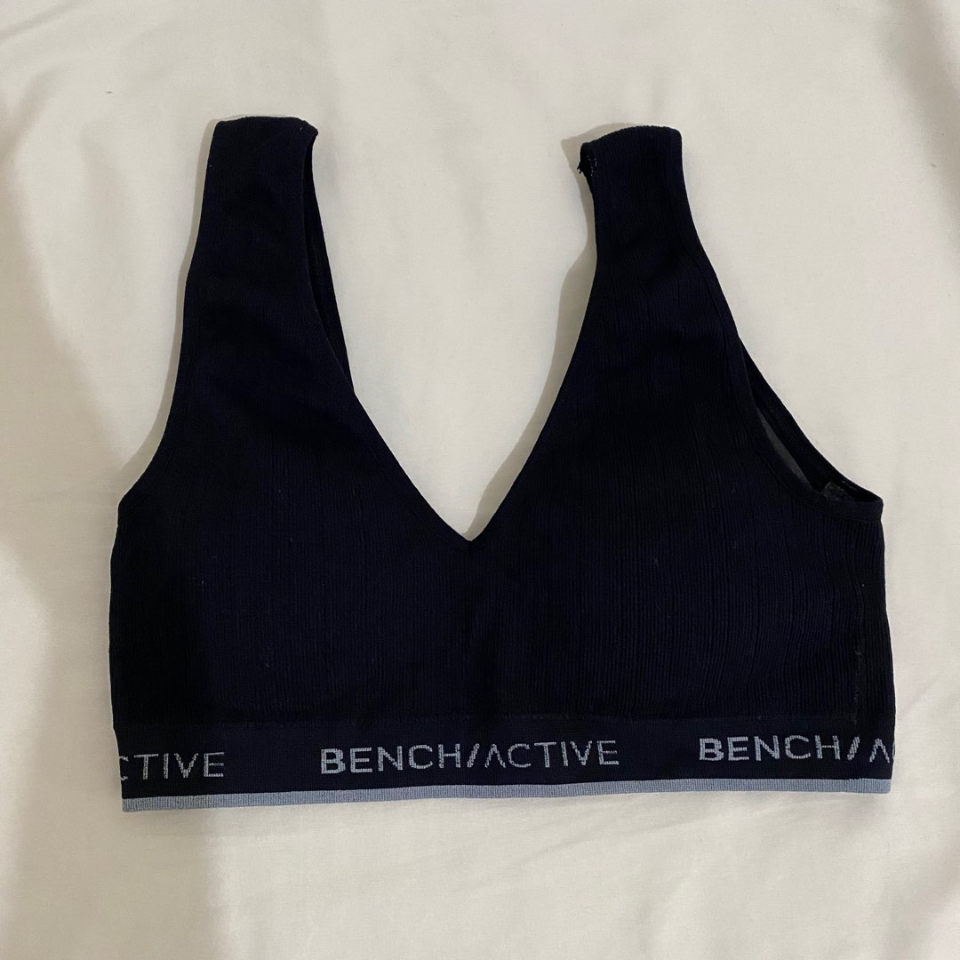 Bench Active Ribbed Sports Bra, Women's Fashion, Activewear on Carousell