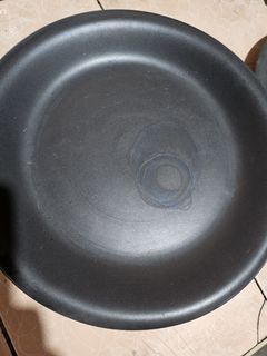 Black Matte Ceramic Dinner Plate