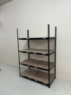 Boltless rack 4tingkat, Furniture & Home Living, Furniture, Shelves ...