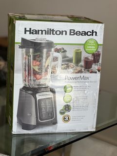 Brand new Hamilton beach power max blender