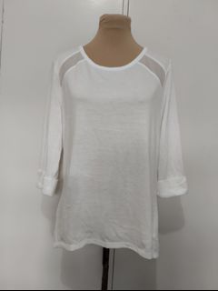 Brand New INC INTERNATIONAL CONCEPTS White Shirt Top - Plus Size XL Large 