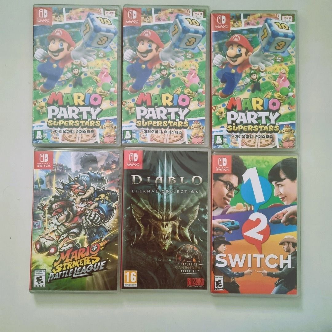 🔥Brand New🔥 1-2-Switch one two nintendo switch game card physical 1 2  switch, Video Gaming, Video Games, Nintendo on Carousell