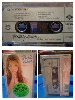 Britney Spears - Baby One More Time Cassette Tape | Music Collectible | for Collector | Casette Album