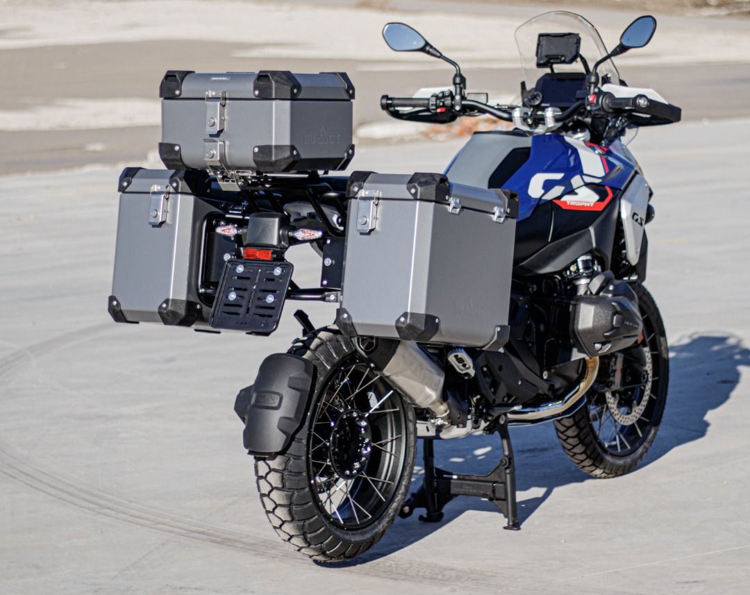 Touratech Topcase XXL Top Case Anodisé Rapid Trap ZEGA Argenté| Motardinn