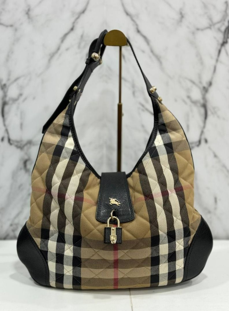 Burberry hobo bag cheap canvas