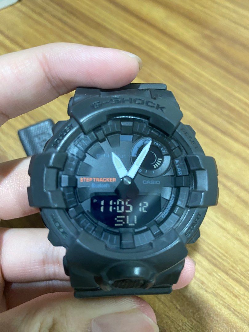 Casio Gshock GBA-800 original grey, Fesyen Pria, Jam Tangan di