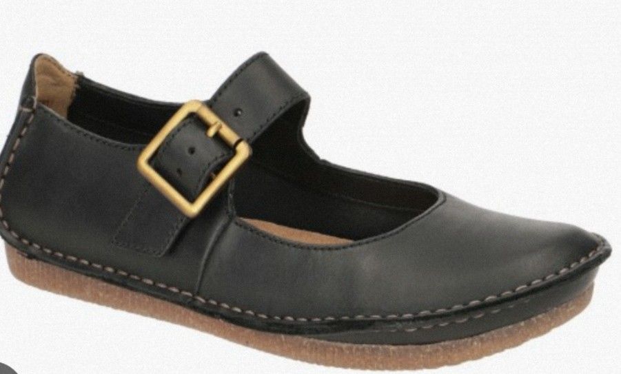 Clarks janey june top black