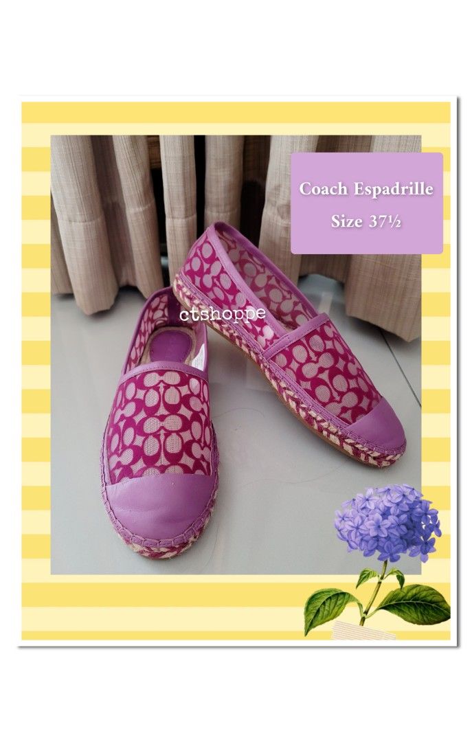 Coach 101 espadrille sneakers shop