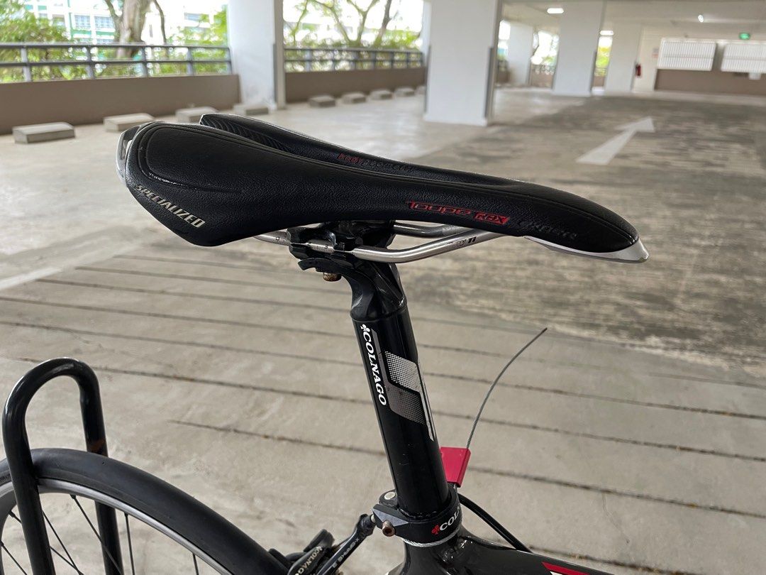 Colnago ACR carbon road bike (Category: Bicycles) located in Singapore. Submitted by mamachewbacca2 (Listing ID 1293621594, Image 2). Description: Selling a Colnago ACR road bike. It’s been well looked after and never had a crash or been dropped. Size 50 = medium, I’m 5’10. There is some rusting on some of the bolts but apart from that, the condition is good. It had a major service about a year ago and the chain and the brake lever hoods were rep