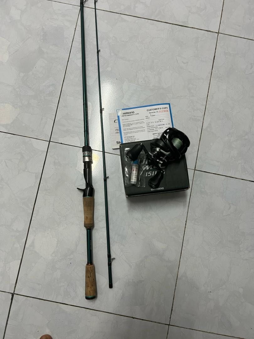 Curado mgl 151HG combo with Kuying battlesong 6'6”, Sports Equipment,  Fishing on Carousell