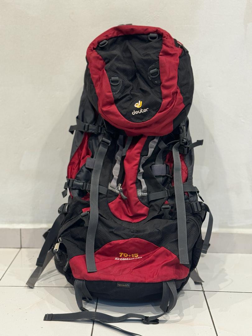 Deuter Aircontact Pro 70+15, Sports Equipment, Hiking & Camping on ...
