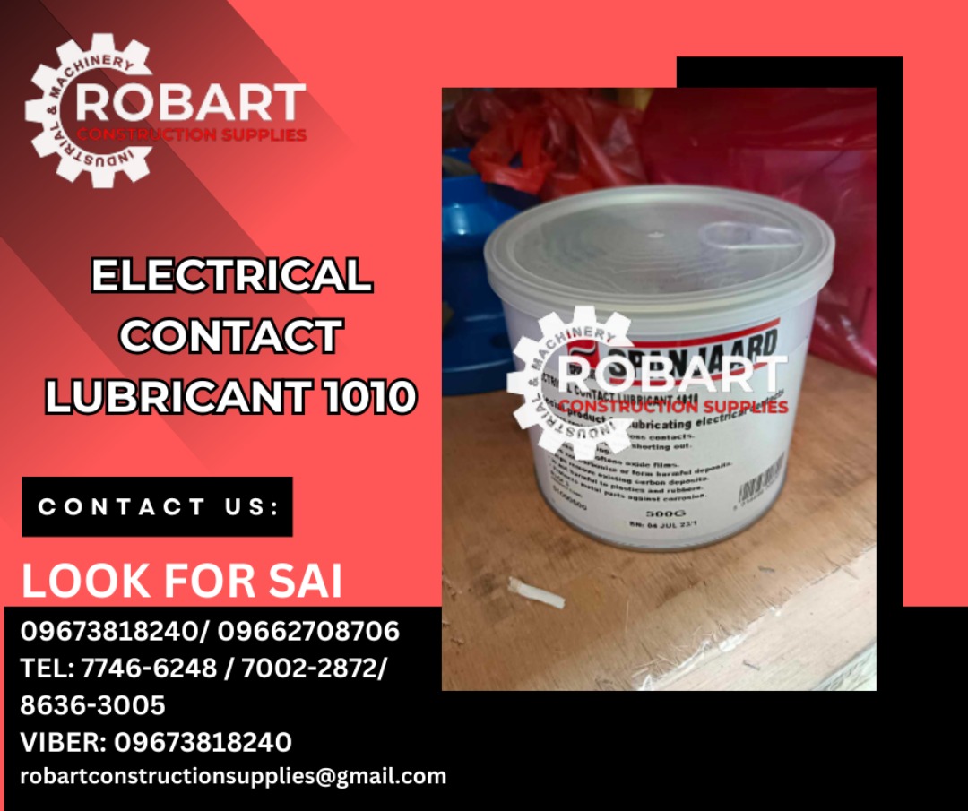 Electrical Contact Lubricant, Commercial & Industrial, Construction