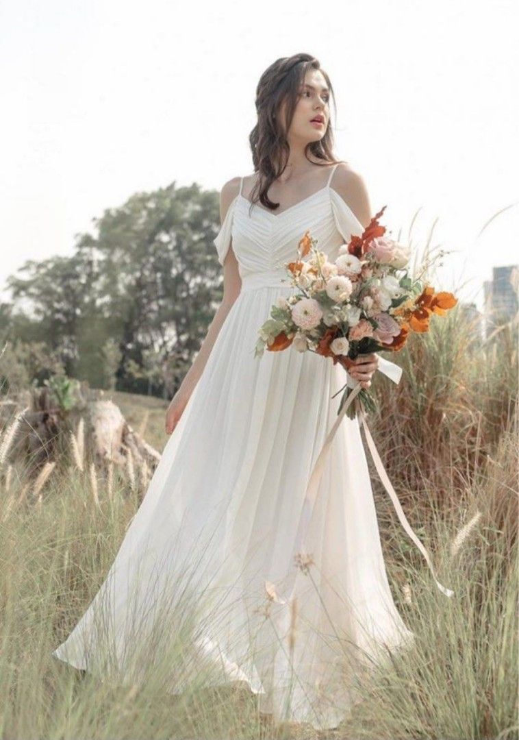 EVERMORE GRECIAN DRESS White