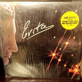 EVITA ART DISCO ALBUM VINYL LP RECORD FOR SALE