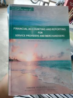 Selling! Financial Accounting And Reporting For Service Providers And Merchandiser – International Edition 2022 – Zenaida Vera Cruz Manuel