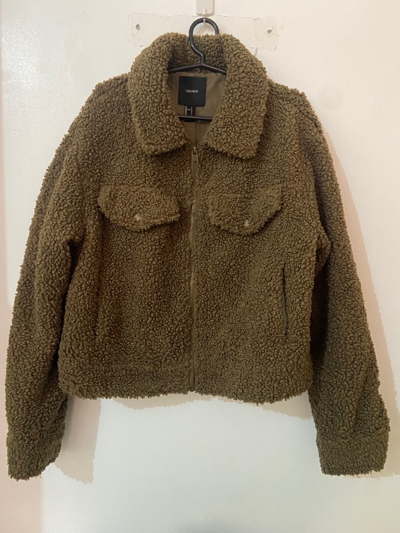 Forever 21 poopy jacket online