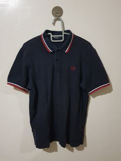 Fred Perry Black polo shirt