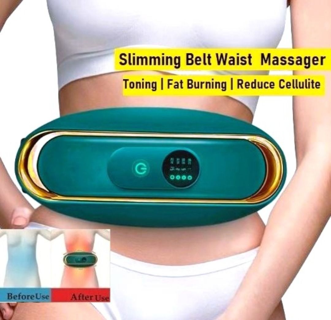 Electric Body Slimming Belt Tummy Toning Waist Massage Fat Burner