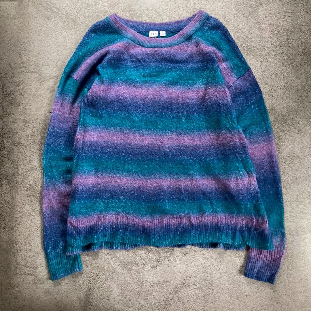 gap color block sweater