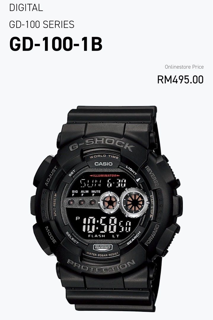 GD100 (Category: Watches) located in Kuala Lumpur. Submitted by h.aslamy (Listing ID 1293568063, Image 3). Description: .