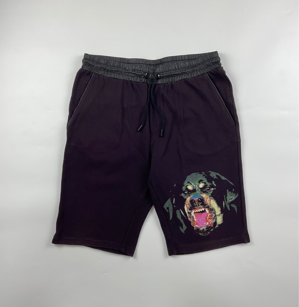 Givenchy Rottweiler Sweatshort Men s Fashion Bottoms Shorts on Carousell