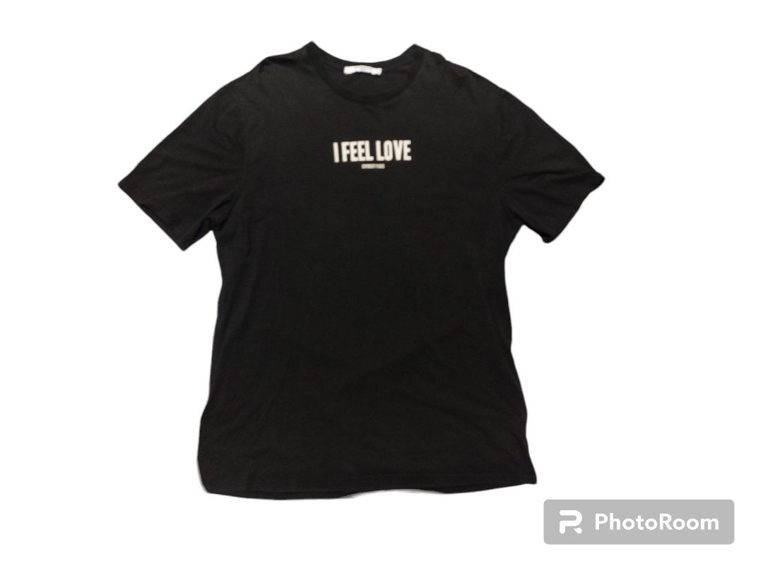 Givenchy tshirt I FEEL LOVE Men s Fashion Tops Sets Tshirts Polo Shirts on Carousell