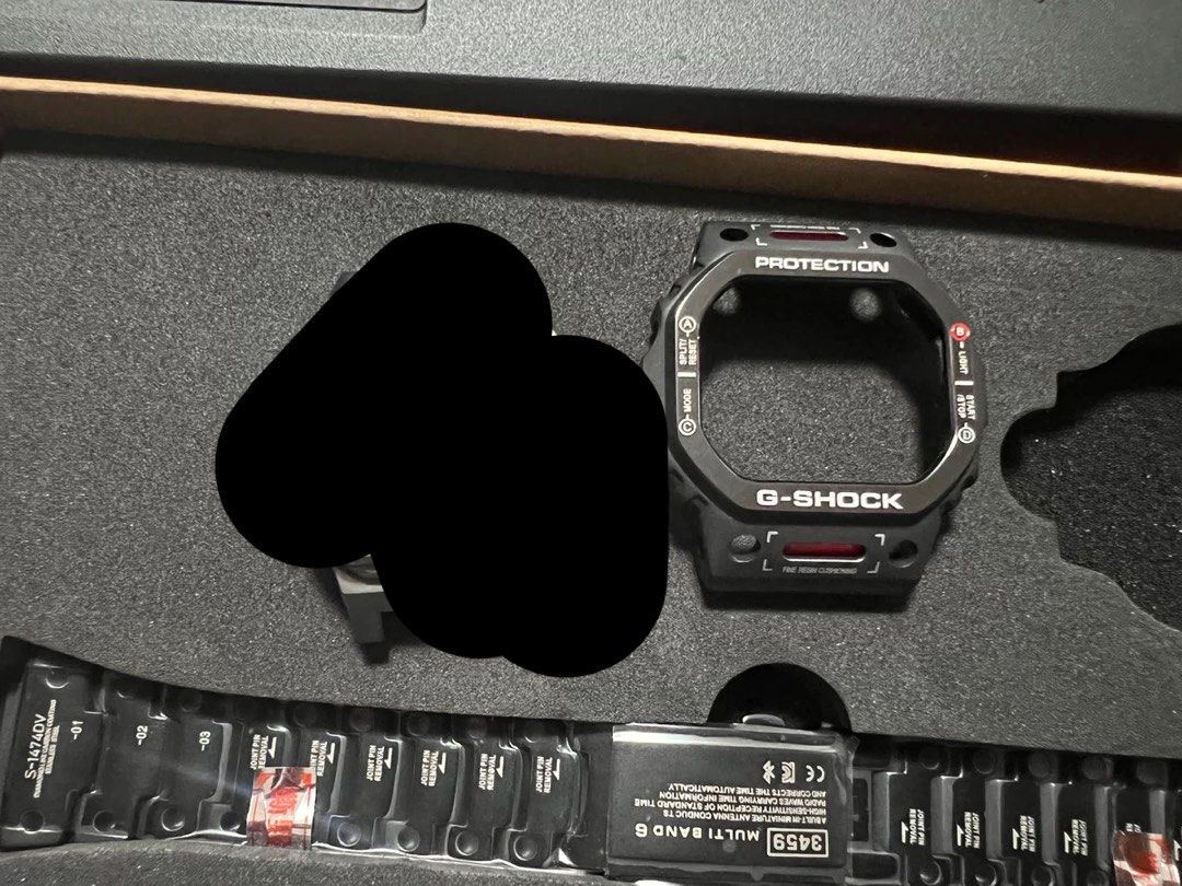 G-Shock GMW5000 同款機甲風Titanium Case Mod鈦金屬殼代用G-SHOCK 鈦 