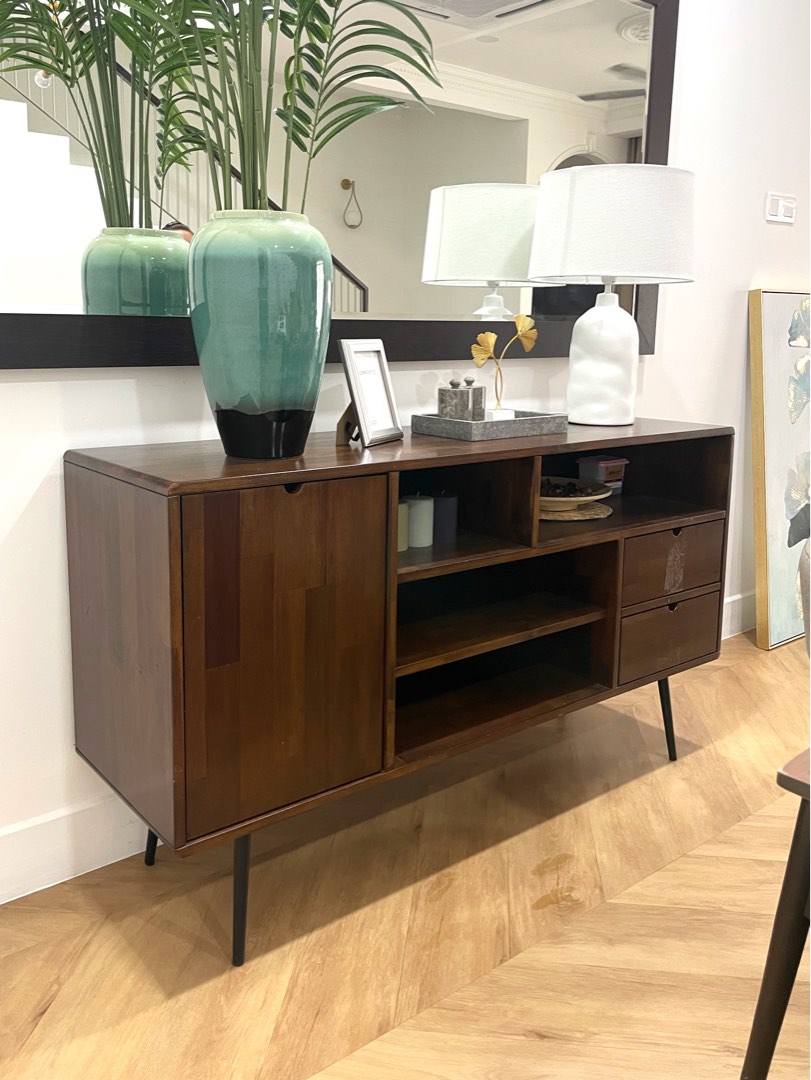 Harvey Norman Sideboard With Mirror, Furniture & Home Living