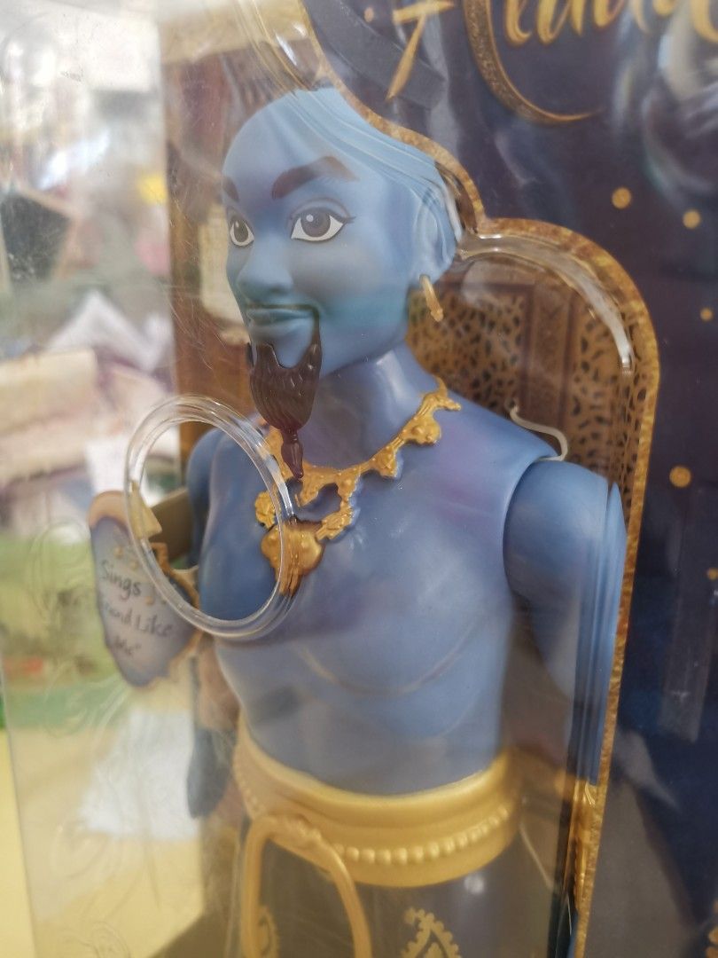 Disney aladdin singing genie doll online