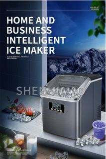 Hicon Commercial Ice Maker Machine Automatic Intelligent Touch Household Cube 25kg/24h