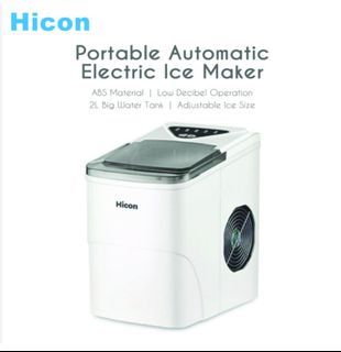 Hicon Ice Maker Other Ska Automatic Electric Household Mini Square Shape Making Machine 15kg 24h