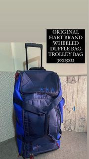 IMPORTED FROM JAPAN  ORIGINAL HART BRAND DUFFLE/ TRAVELING TROLLEY BAG