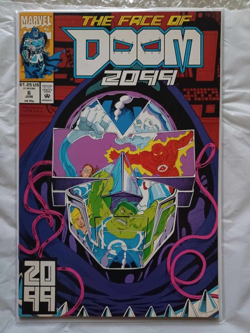 Dr. Doom 2099 Marvel Comics for SALE (Category: Comics & Manga) located in Imus. Submitted by mnxtoyhouse (Listing ID 1293681117, Image 1). Description: Marvel Comics for SALE Dr. Doom 2099 #6 PRICE: P200 CONDITION: VF. Complete, no torn pages. PAYMENT: Cash/GCash/BPI MEETUP: Imus, Cavite only SHIPPING: Buyers expense LBC/Lalamove #DrDoom #Doom2099 #MarvelComics #Superhero #ComicBook #Hobby #MNXToyHouse.