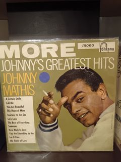 JOHNNY MATHIS - MORE JOHNNY'S GREATEST HITS VINYL LP RECORD FOR SALE