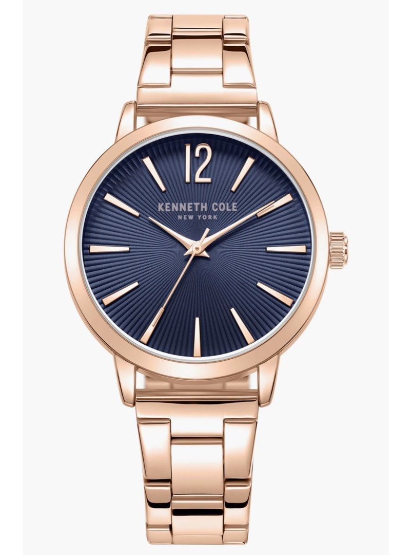 Kenneth Cole Three-Hand Quartz Bracelet Watch, 35mm Kenneth Cole Watch Women 35mm Silver Tone Minimalist New  main image 4