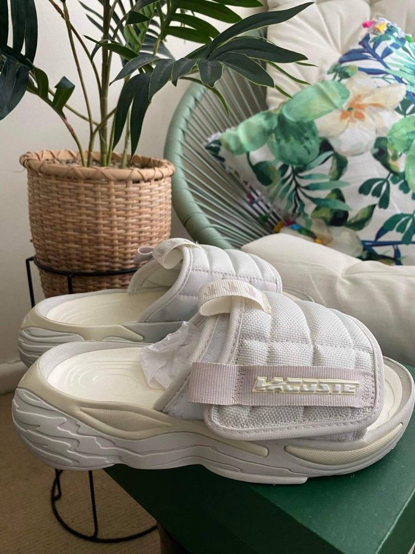Lacoste aceslide synthetic slides limited Edition (Category: Flats & Sandals) located in Caloocan City. Submitted by ramses24 (Listing ID 1293708474, Image 3). Description: limited Edition po. galing Australia Kaya Legit po Kami . we have 3 pairs po nito PRODUCT REF. 745CFA0003 AceSlide: After-match sliders to relax and recover in style. Textile uppers Ergonomic slide with adjustable strap fastening Synthetic and textile linings EVA and rubber ou