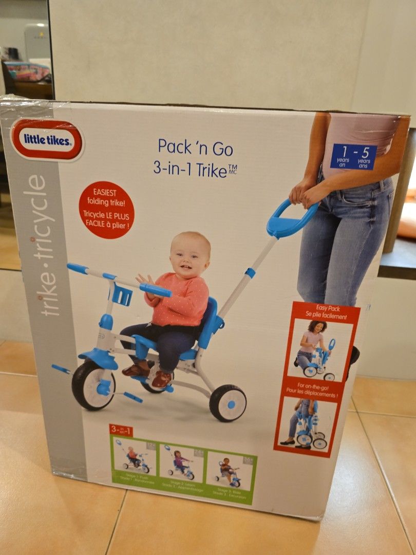 Pack n go 3 in 1 trike top